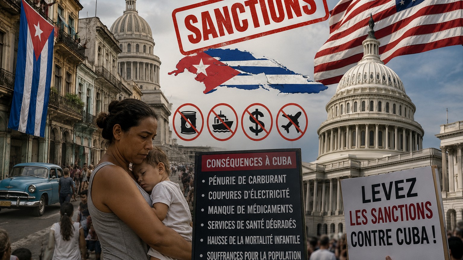 Cuba sous sanctions