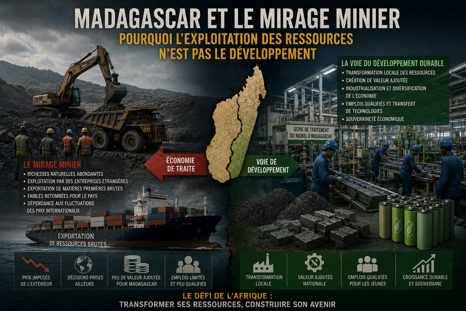 Madagascar et le mir